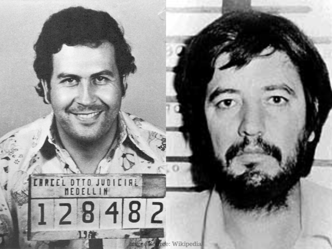 பப்லோ எசுகோபர் (Pablo Escobar) & அமாடோ கரிலோ ஃபூயன்டஸ் (Amado Carrillo Fuentes)