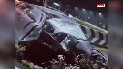 Rajasthan News: जयपुर में लग्जरी कार डिवाइडर से टकराई, तीन युवतियों सहित चार की मौत