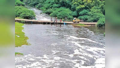 நொய்யல் ஆற்றில் திடீர் வெள்ளப்பெருக்கு - சென்னிமலை கரையோர மக்களுக்கு வெள்ள அபாய எச்சரிக்கை