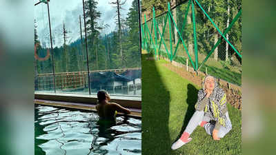 पांचवी फोटो में कौन है पूल में आपके साथ? दोस्तों संग कश्मीर घूम रहीं सारा अली खान से लोगों ने पूछा सवाल