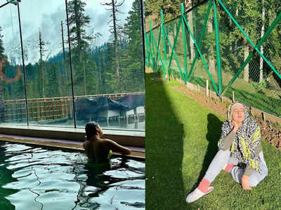 पांचवी फोटो में कौन है पूल में आपके साथ? दोस्तों संग कश्मीर घूम रहीं सारा अली खान से लोगों ने पूछा सवाल