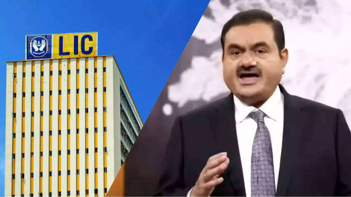 LIC profit on investment in Adani group shares.