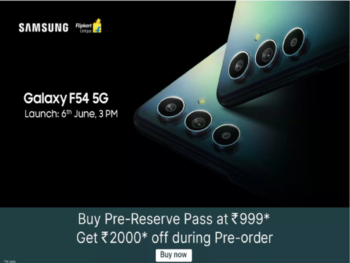 Samsung galaxy f54 5g will launch on June 6