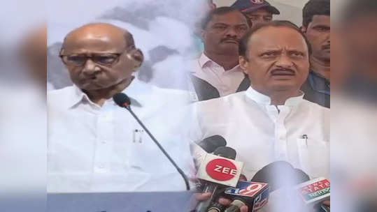 Ajit Pawar: शरद पवारांचा आशीर्वाद आहे का? पत्रकारांचा थेट प्रश्न; अजित पवारांनी सगळं सांगितलं पण उत्तर देणं...