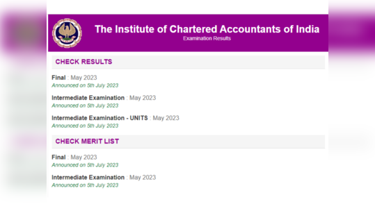 ICAI CA Final Result 2023: सीए इंटरमिडिएट आणि सीए फायनल परीक्षेचा निकाल जाहीर; अहमदाबादचा अक्षय जैन देशातून पहिला