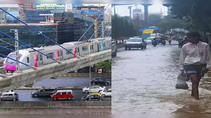 पावसामुळे मेट्रोची ४.६५ कोटींची कमाई