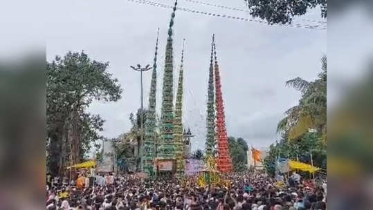 संपूर्ण देशात प्रसिद्ध असलेली कडेगाव येथेल १५० वर्षांची हिंदू-मुस्लिम ऐक्याची परंपरा; मोहरम निमित्त गगनचुंबी ताबुतांच्या भेटीचा अनोखा सोहळा