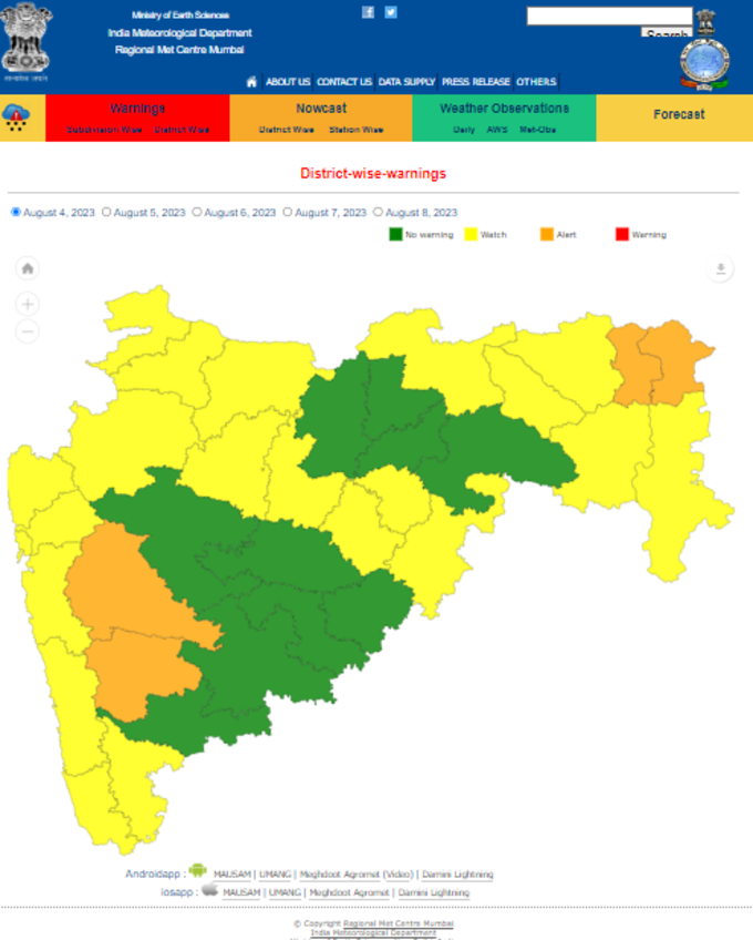 weather forecast updates