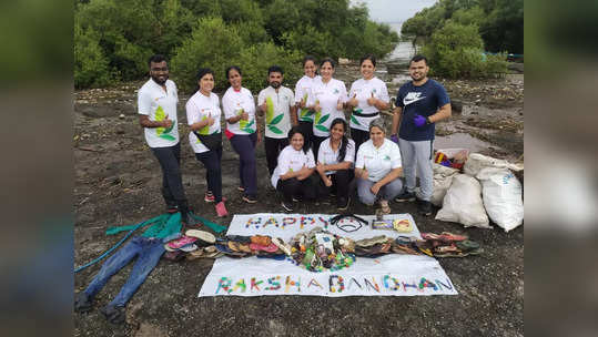 कचऱ्यापासून बनवली राखी अन् पर्यावरण रक्षणासाठी घेतला पुढाकार; या फाऊंडेशनचा स्तुत्य उपक्रम