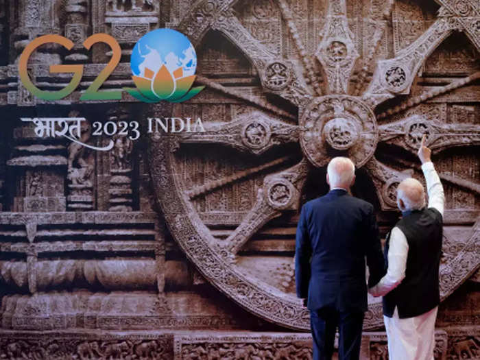 G20 Summit 2023 _ Kaalchakra _ The Konark Wheel.