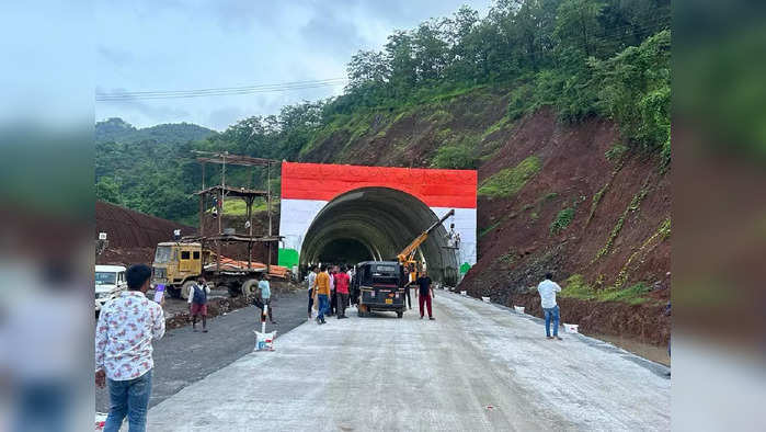 कशेडी बोगद्याची एक लेन सुरु होणार 