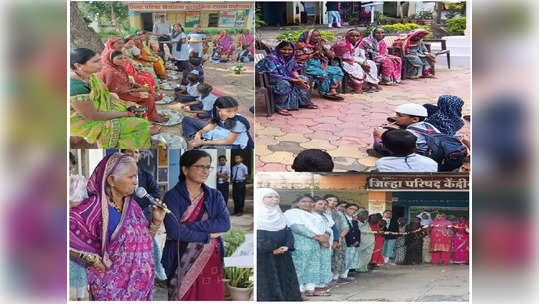 सोशल मीडिया वाढला-संवाद हरवला, संभाजीनगरच्या शाळेची भन्नाट आयडिया, आजी-आजोबांची नातवांसह शाळा