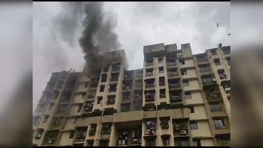 Mumbai Fire: कुर्ल्यात १२ मजली इमारतीला आग, ५० हून अधिक रहिवाशांना वाचवण्यात यश