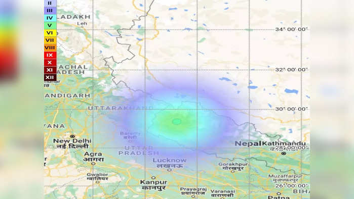 राजधानी दिल्लीत जाणवले भूकंपाचे धक्के 