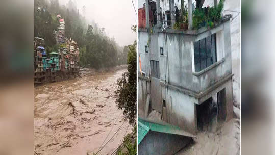 Sikkim Flood : सिक्कीममध्ये महापूराने हाहाकार, मृतांची संख्या १९वर ; २२ सैनिकांसह १०३ लोक अद्याप बेपत्ता