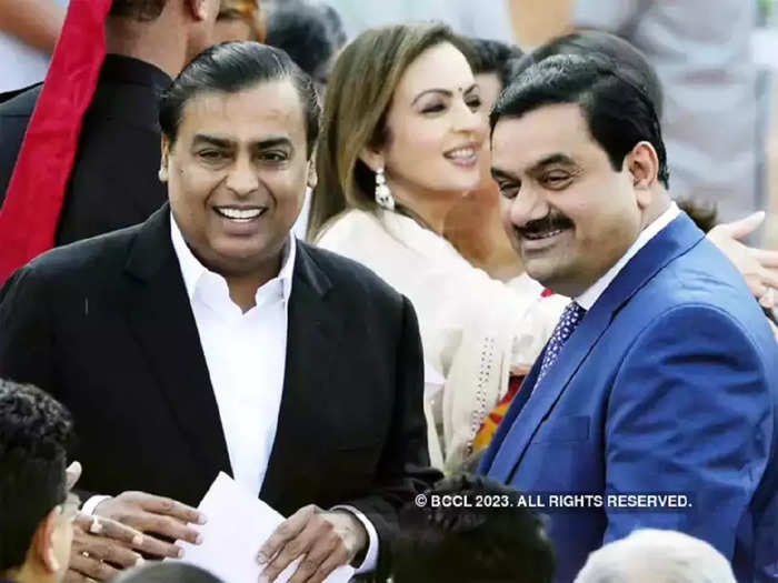 Mukesh Ambani And Gautam Adani