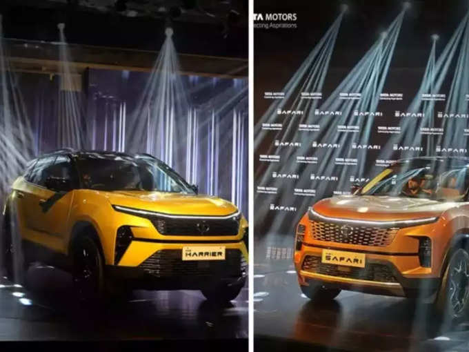 Tata Harrier Facelift And Safari Facelift Launched In India