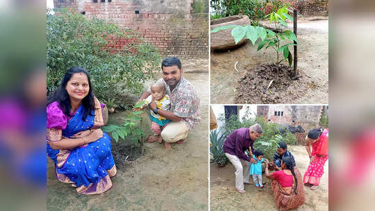 मुलीच्या भविष्यासाठी पैसा नव्हे तर ऑक्सिजन लावणारा बाप; १८व्या वर्षापर्यंत प्रत्येक वाढदिवसाला लावणार एक झाड