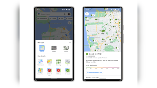 Air Quality On Google Maps: फक्त दिल्ली-मुंबई नव्हे तुमच्या परिसरातील हवा देखील असू शकते प्रदूषित; असं करा चेक
