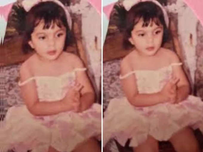 kiara advani childhood pic