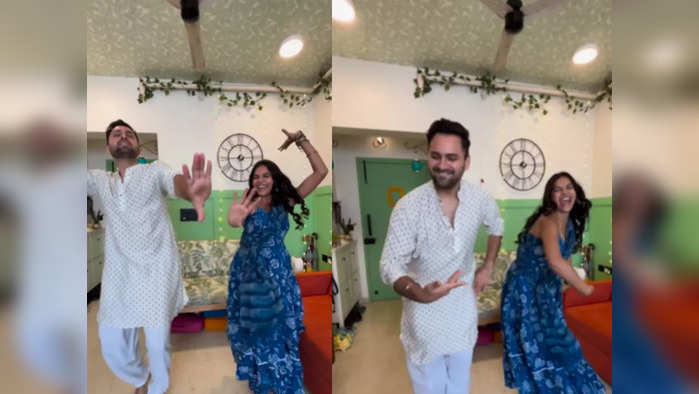 siddharth chandekar and mitali mayekar dance video