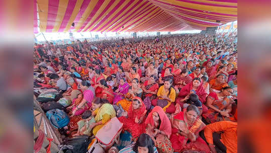 शिवमहापुराण कथा सोहळ्यासाठी महिला नटून थटून आल्या, रडवेल्या तोंडाने माघारी गेल्या, १७ लाखांचे दागिने लंपास