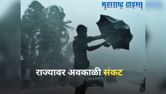 Weather Alert : राज्यात पुढचे २ दिवस अवकाळीचे, गारपीटीसह वादळी पाऊस; या भागांना अलर्ट जारी