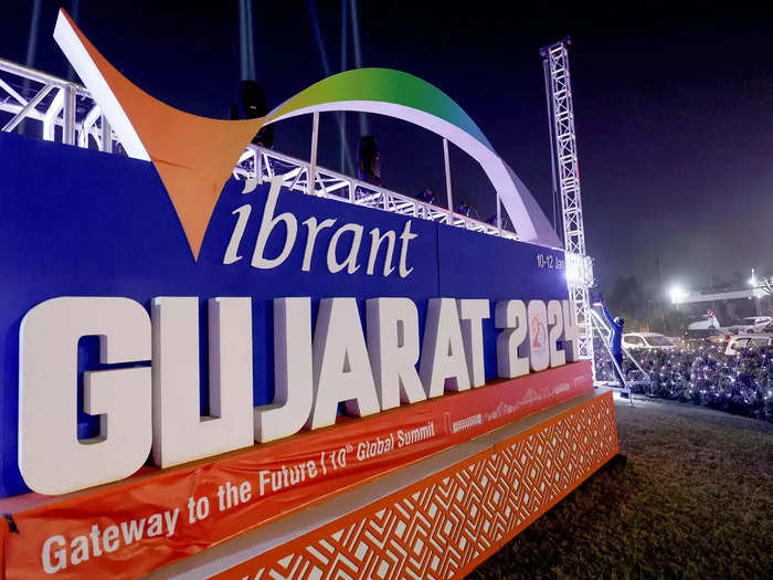 corporate india makes big promises in vibrant gujrat