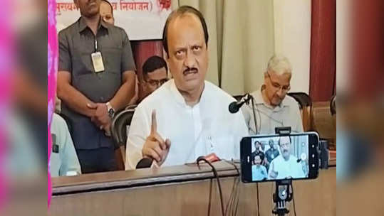 Ajit Pawar: मी अभिनंदन कधी करायचे ते मी ठरवेन, तुम्ही कशाला सांगताय, उपमुख्यमंत्री अजित पवार पत्रकारांवर चिडले