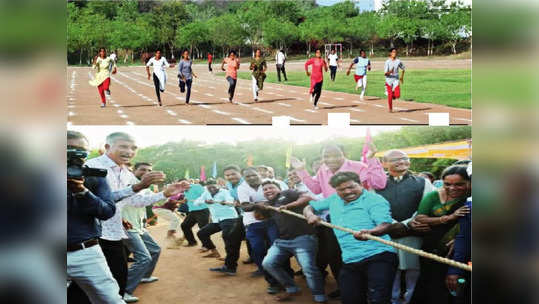 पालकांच्या जिल्हास्तरीय क्रीडा स्पर्धा