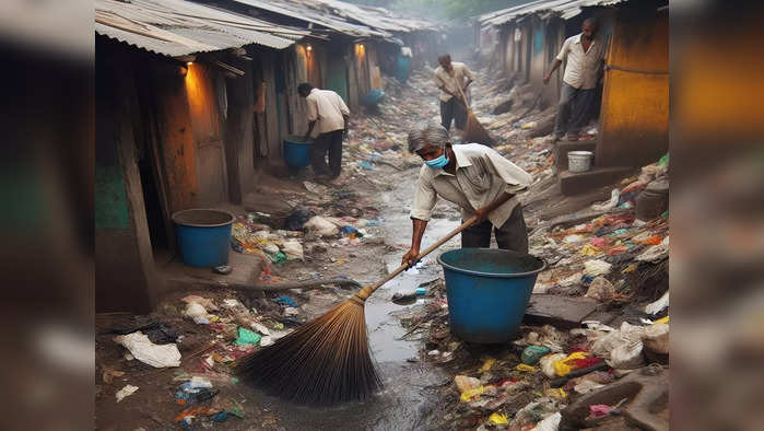 मुंबईतील झोपडपट्ट्यांची सफाई ३०० कोटींवर