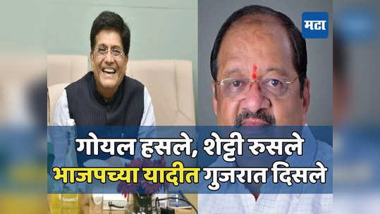 Today Top 10 Headlines in Marathi: गोयल हसले, शेट्टी रुसले, भाजपच्या यादीत 'गुजरात' दिसले, सकाळच्या दहा हेडलाईन्स