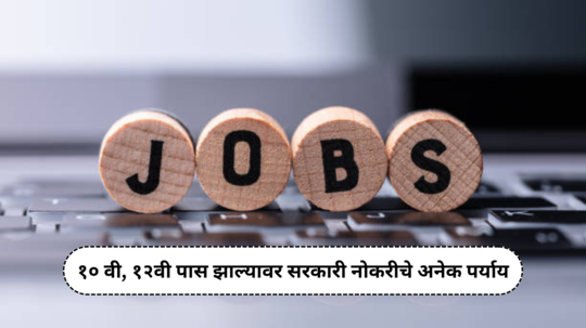 Government Jobs : दहावी-बारावी नंतर करायची आहे सरकारी नोकरी; मग तुमच्यासमोर आहेत हे पर्याय