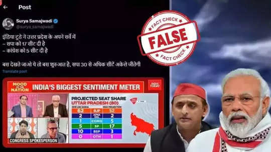 Fact Check: उत्तर प्रदेशात सपाला १७ जागा मिळणार? जाणून घ्या व्हायरल स्क्रिनशॉटचं सत्य