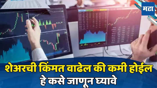 Share Market: शेअरचा भाव वाढणार की खाली घसरणार, एक्सपर्ट कसा अंदाज लावतात? जाणून घ्या गुंतवणुकीचं सीक्रेट