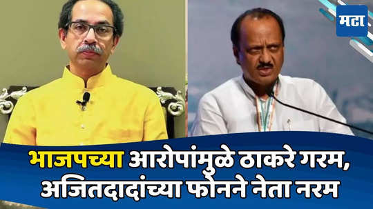 Today Top 10 Headlines in Marathi: भाजपच्या आरोपांमुळे ठाकरे गरम, अजितदादांच्या फोनने नेता नरम, सकाळच्या दहा हेडलाईन्स