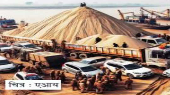 Sand Smuggling : नागपुरात अवैध रेती तस्करी करणाऱ्यांवर कारवाई, ट्रकमध्ये क्षमतेपेक्षा अधिक रेतीचा भरणा