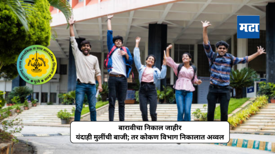 Maharashtra HSC Result 2024 : यंदाच्या १२ वी बोर्डाच्या परीक्षेत मुलींची बाजी; कोकण विभागाचा सर्वाधिक निकाल