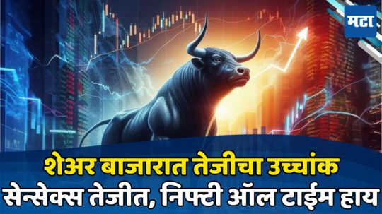 Share Market: गुंतवणूकदारांची बल्ले-बल्ले! निकालांपूर्वीच बाजाराने रंग दाखवला, निफ्टीने तोडले रेकॉर्ड