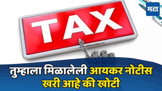 Fake Tax Notice: तुम्हाला आयकर विभागाची नोटीस आलीये? गोंधळून जाऊ नका, अशी करा खातरजमा