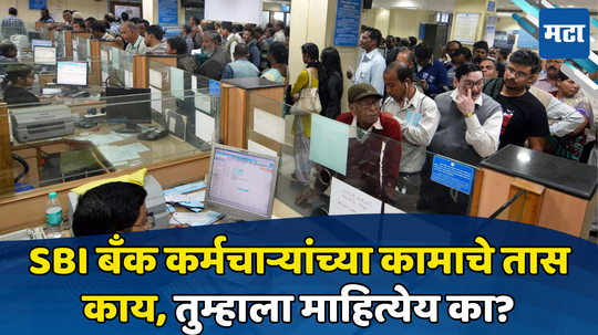 SBI Lunch Time: एसबीआयमध्ये जेवणाची वेळ काय? कर्मचाऱ्यांच्या कामकाजाच्या तासाबद्दल सर्वकाही एका क्लिकवर