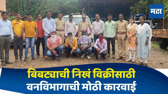 Ratnagiri News : कोकणात बिबट्याची नखं विक्रीसाठी; चार जण ताब्यात; वनविभागाची मोठी कारवाई