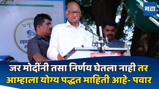 Sharad Pawar: अनेकांना आमच्याबद्दल काळजी वाटत होती, पण निवडणुकीत या लोकांनी एकदम चोख काम केले; निकालावर शरद पवारांचे मोठे वक्तव्य