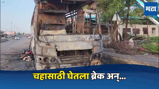 Buldhana News: वऱ्हाडी लग्नाहून घरी परतत होते, बस चहासाठी थांबवली, तेवढ्यात खळबळ उडाली अन् ४८ प्रवासी...