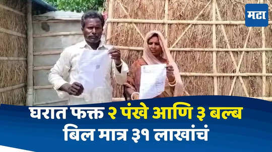 Electric Bill : घरात २ पंखे आणि ३ बल्ब... मजुराला ३१ लाखांचं बिल, पैसे न भरल्याने विजही कापली; कुटुंब हैराण