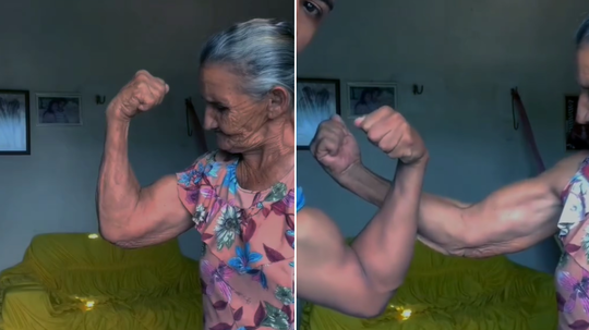 ८० वर्षांच्या आजीनं दाखवला ‘ढाई किलो का हात’, एका बुक्कीत सनी देओल सुद्धा पडेल गार