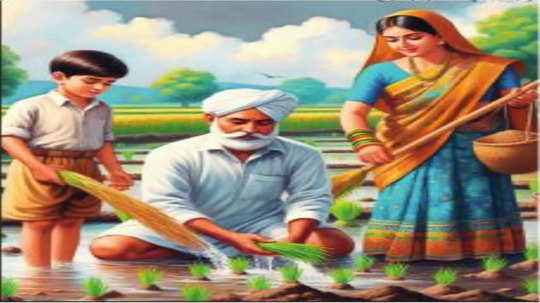 Kharif Sowing: राज्यात ९७ टक्के खरिपाच्या पेरण्या पूर्ण; भातलावणी वेगात, यंदा सोयाबीनचा पेरा वाढला