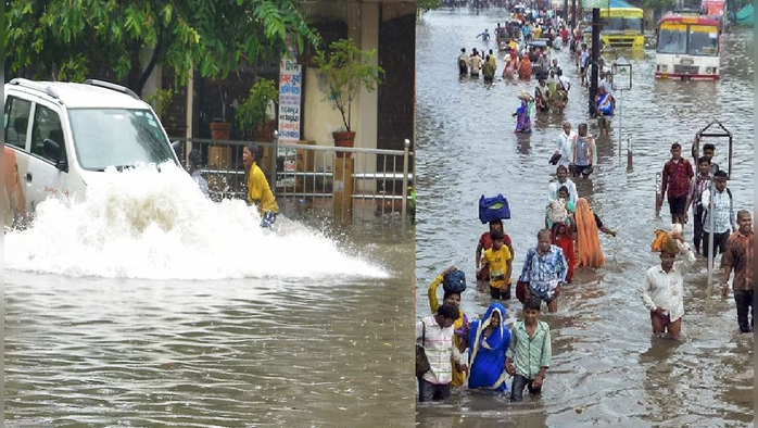 राजस्थानमध्ये पावसाचे थैमान