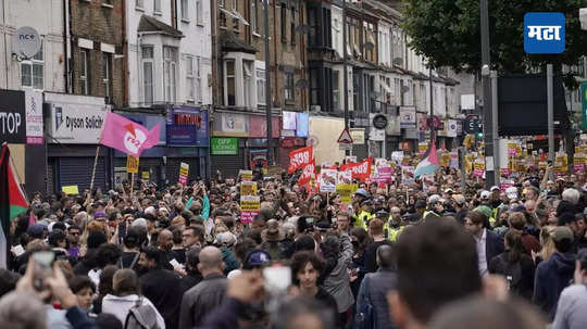 Anti-Racism Protesters: ब्रिटनमध्ये अतिउजव्यांचा हिंसाचार; विविध समुदायांच्या नागरिक मोठ्या संख्येने रस्त्यावर उतरले