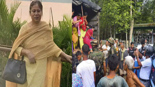 Manipur News:मणिपूरमध्ये परिस्थिती पुन्हा बिघडली;माजी आमदाराच्या घराजवळ बॉम्बस्फोट , पत्नीसह ५ ठार